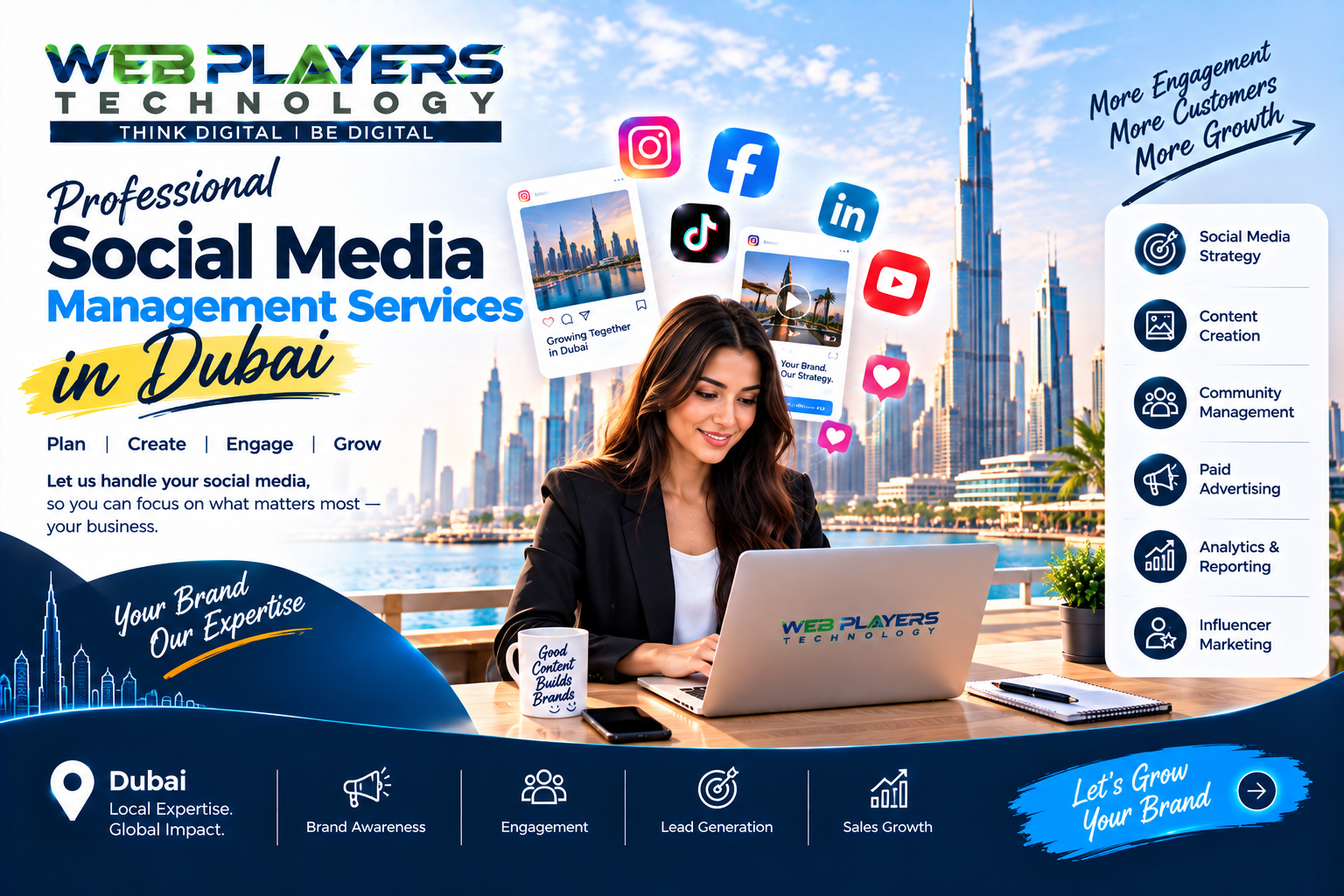 Social Media Management Services Dubai for Growing Businesses